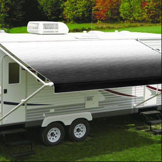 Carefree 20ft Black Shale Fade Fiesta Awning (no arms/hardware) including fitment - SPECIAL ORDER