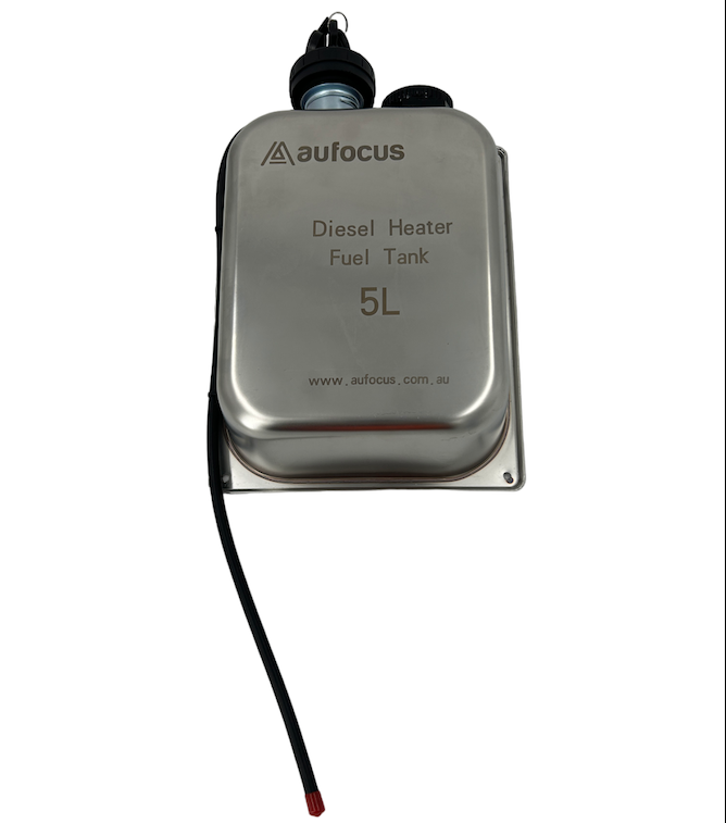 AUFOCUS- 5L Fuel Tank with lockable cap - STAINLESS STEEL