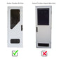 DC Door Handle outer assembly LHH O/left