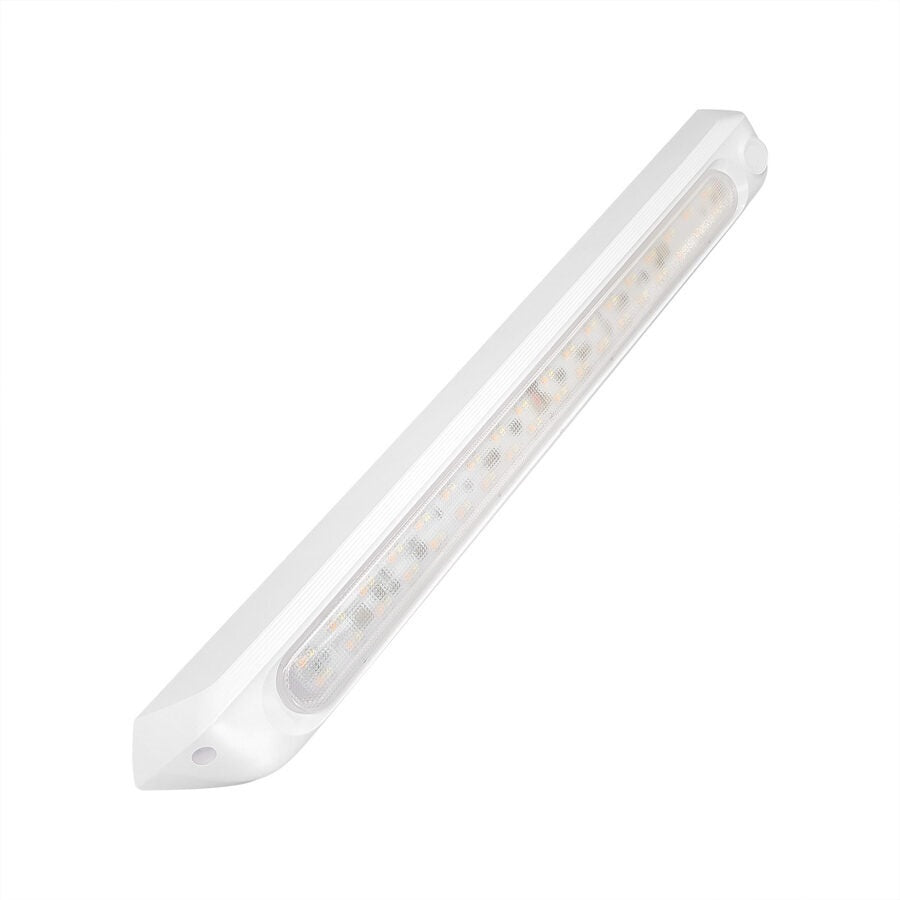 500mm dual LED light 12V awning light amber/white lights no switch white IP67