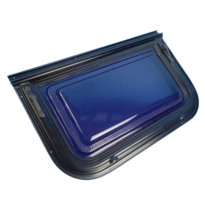 Aussie Traveller Wind-Out Window - Black Frame - 508x1175mm