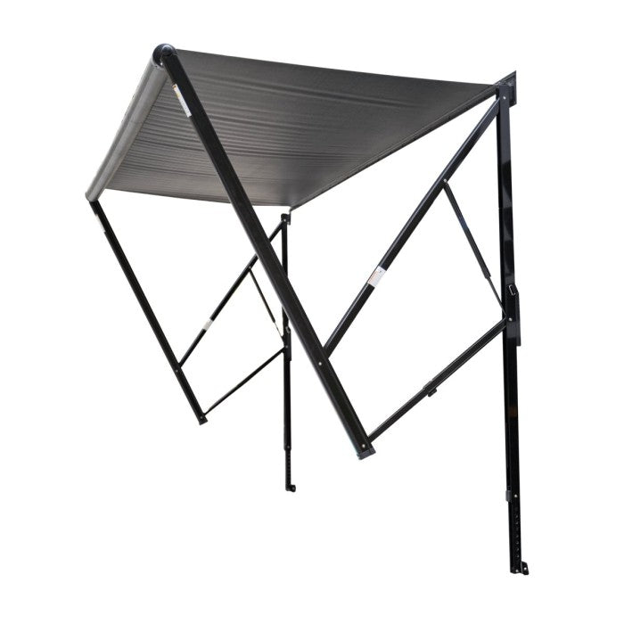 SUPPLY &amp; FITMENT - Dometic 9700 Power Awning - 14 ft Black - Fabric on Roller - SPECIAL ORDER
