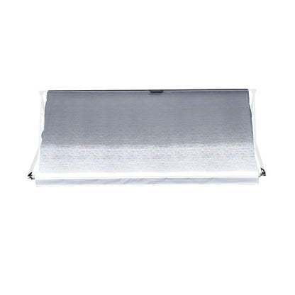 SUPPLY &amp; FITMENT - Dometic 9700 Power Awning - 14 ft Black - Fabric on Roller - SPECIAL ORDER