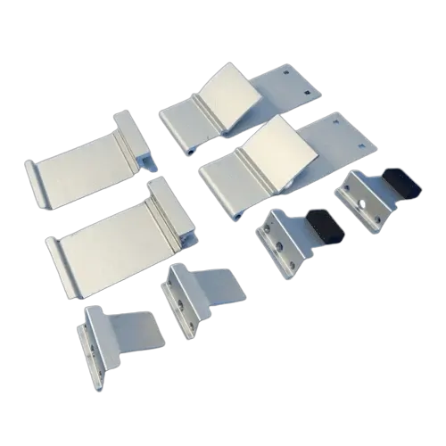 98655-017: Fiamma F45 Van Mounting Bracket Kit (Side Drain Rail) - Some Ducato / Transit / Sprinter
