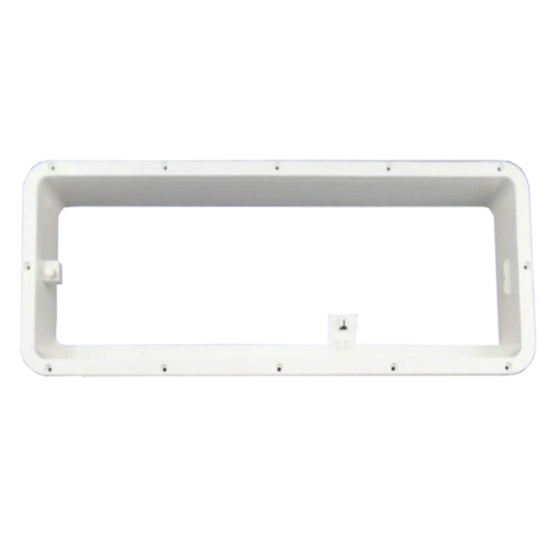 Dometic White Lower Fridge Vent Mounting Frame