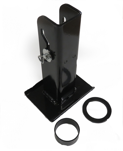 Black Jack 12v Trailer Jack (incl. Jack, Weather Cover, Black Jack Clamp, Folding Foot, Foot Pad and Wiring Harness Kit) - SPECIAL ORDER