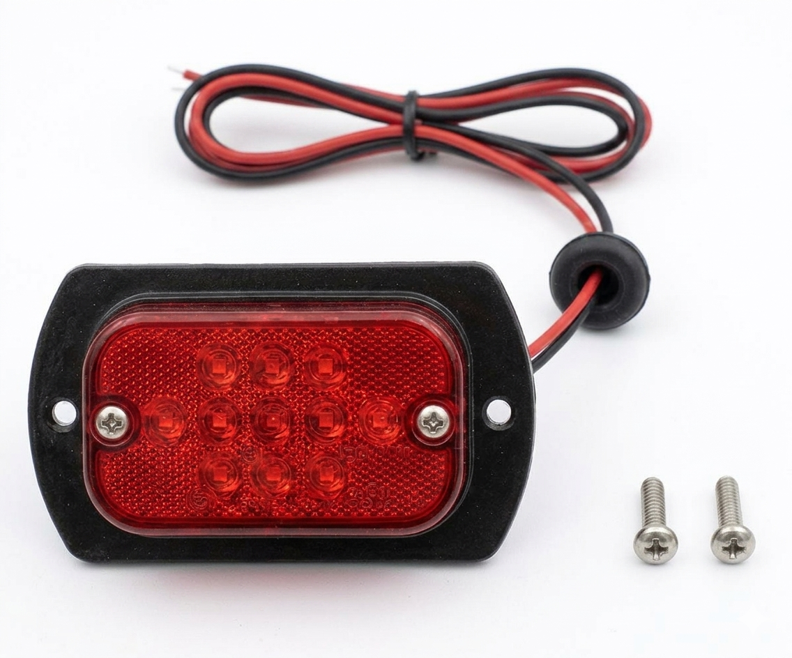 Red Rear LED Marker