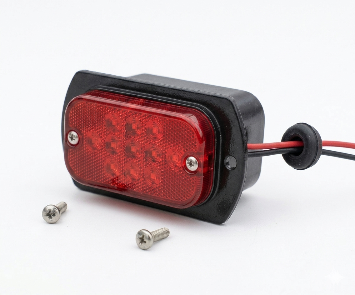 Red Rear LED Marker