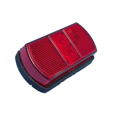 Perei Red LED Rear Marker Lamp with Reflectors