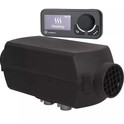 Autoterm Diesel Air Heater 12volt 2kw Kit with Rotary Controller. 2D12PU5 - SUPPLY &amp; FITMENT