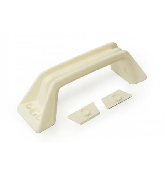 ZADI Plastic Grab Handle - White