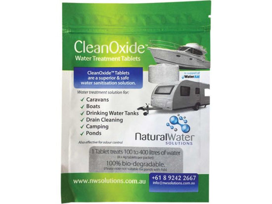 Cleanoxide Water Treatment Tablets (8 pack)
