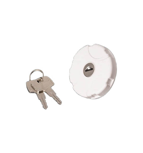 Fiamma White Lockable Water Filler Cap/Keys Only