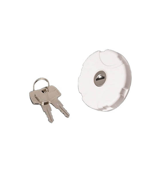 Fiamma White Lockable Water Filler Cap/Keys Only
