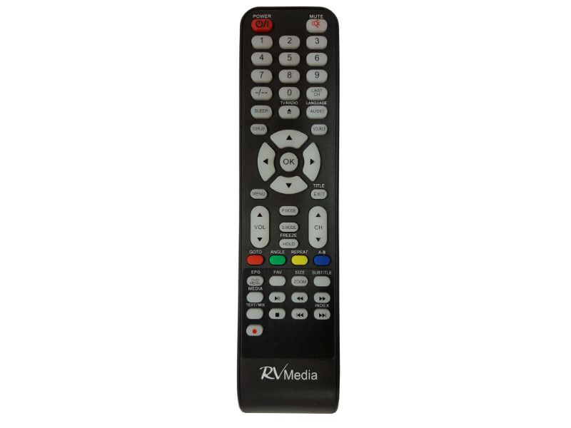 REMOTE CONTROL TO SUIT SERIES 1 RV MEDIA TV'S – caravansparesandrepairs
