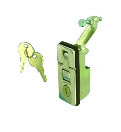 Flush Lever Lock 80mm (Small) - Die Cast Alloy