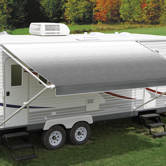 Carefree 17ft LED Silver Shale Fade Fiesta Awning - including fitment - SPECIAL ORDER