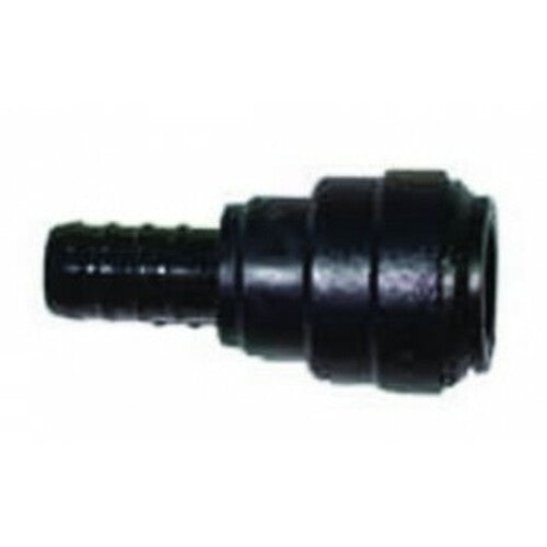 DM Barb Connector 15mm Push-On To 1/2" Hose