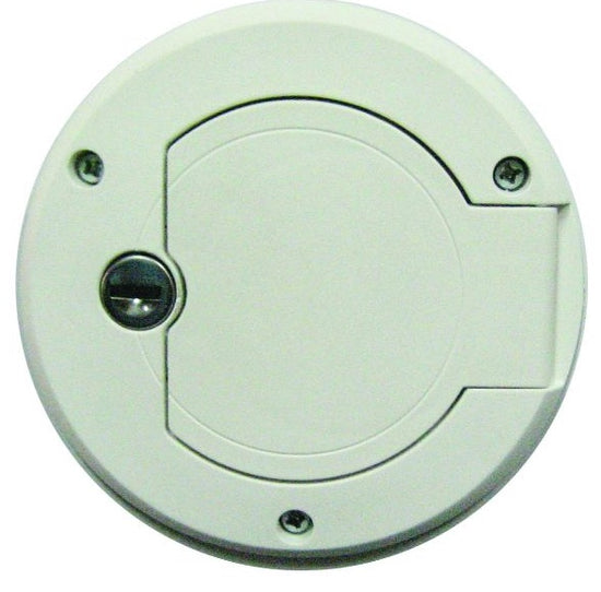 Camec White Lockable Water Filler RHH