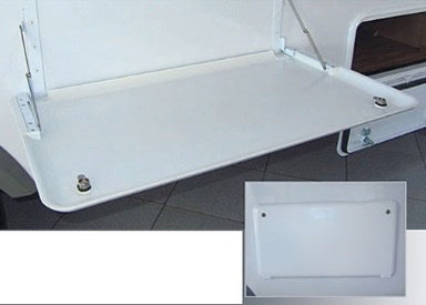 Coast White Picnic Table without Backing Plate 805 x 435mm