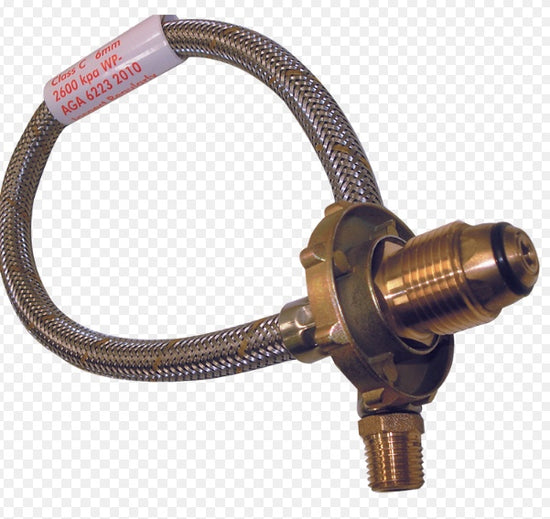 Bromic 450mm Single Bottle Gas Hose Class F