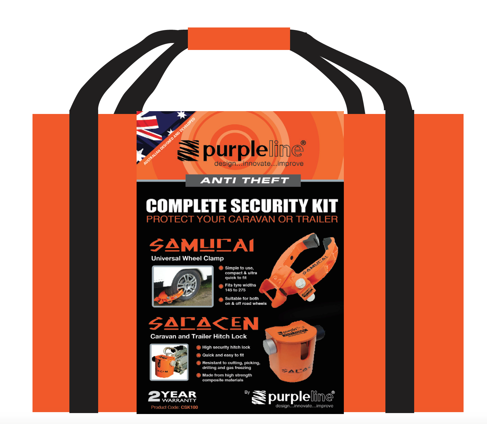 FULLSTOP COMPLETE SECURITY KIT – STANDARD - Purpleline - LIMITED STOCK