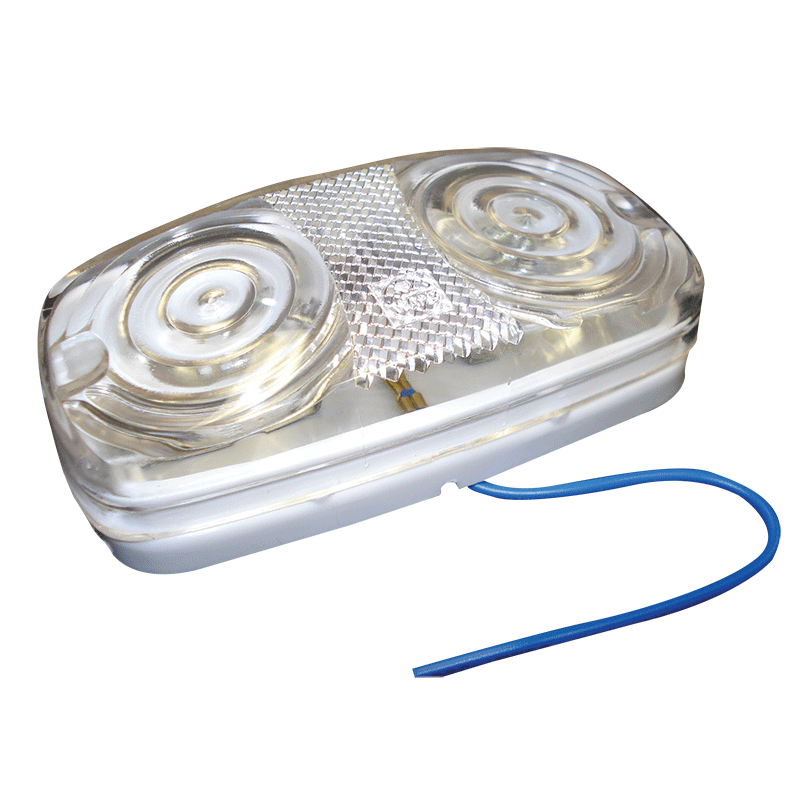Narva Clear Marker Lamp 101 x 52mm (Globes NOT INCLUDED) - LIMITED STOCK