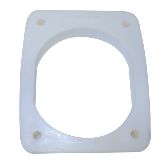 Clipsal White Mounting Flange t/s Old Style inlet/outlet