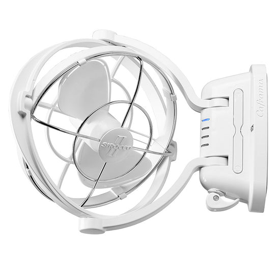 Sirocco White Fan II - 3 Speed - 12V / 24V
