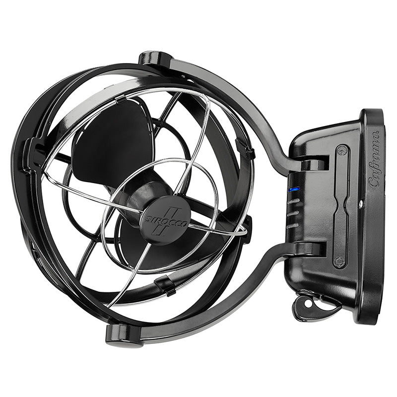 Caframo Sirocco II Fan (Black) 12V/24V