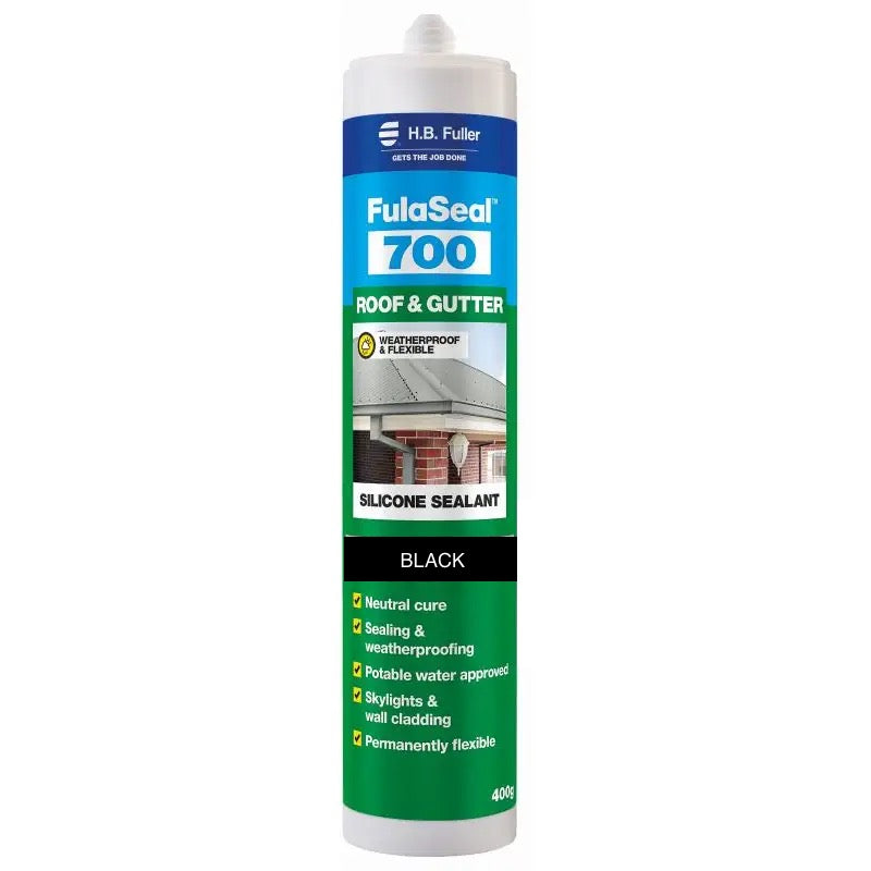 HB Fuller Black Silicon FulaSeal 300
