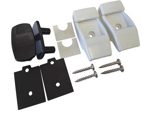 Fiamma Plastic Wall Bracket Kit t/s Awning Legs