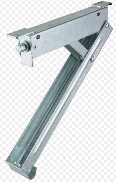 Alko 500mm Wind Down Leg Hex Drive - Bolt On-