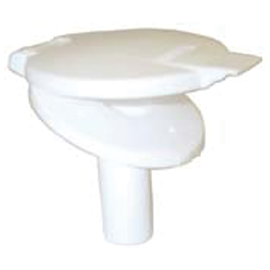 Water Filler with Hinged Non-Locking Lid (White)