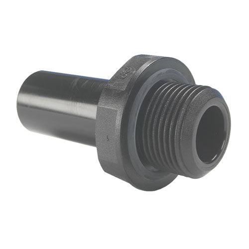 JG 12mm to 1/2" BSP Straight Male Stem Adaptor