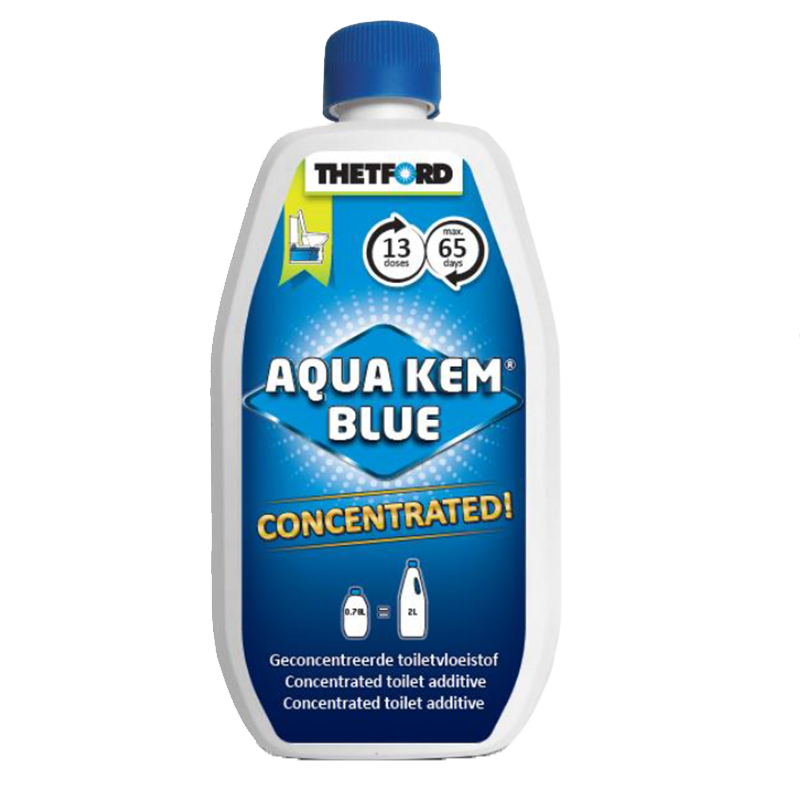 Thetford Aqua Kem Blue Concentrate - Waste Cassette Tank Additive - 780ml