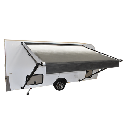 Carefree 19ft LED Silver Shale Fade Fiesta Awning (no arms/hardware) including fitment - SPECIAL ORDER