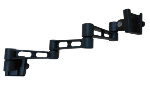 Sphere Black Triple Arm TV Bracket