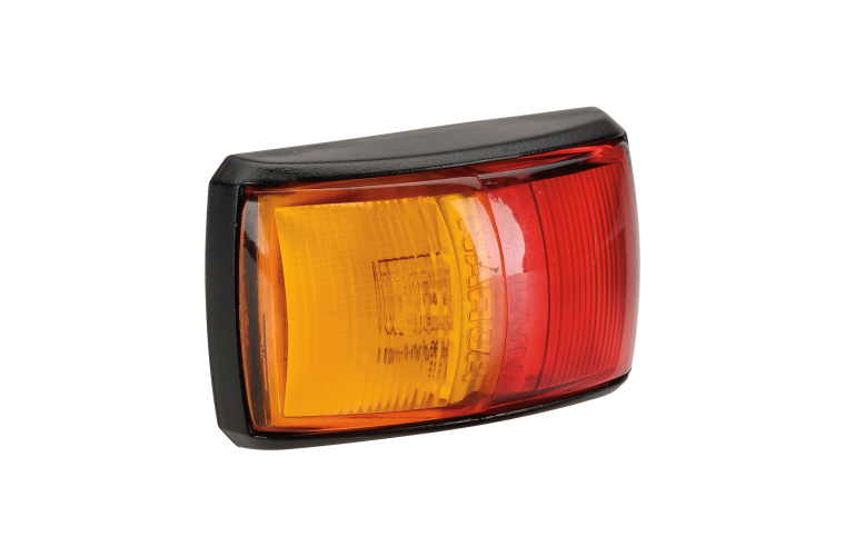 Narva Red/Amber LED Side Marker Black Base