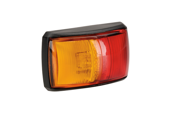 Narva Red/Amber LED Side Marker Black Base