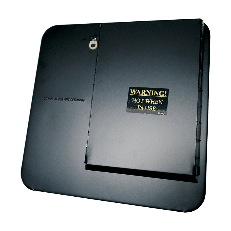 (Black) New Style Outer Door &amp;amp; Frame - Vented - Suburban