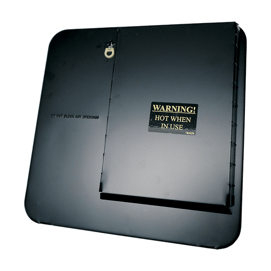 (Black) New Style Outer Door &amp; Frame - Vented - Suburban