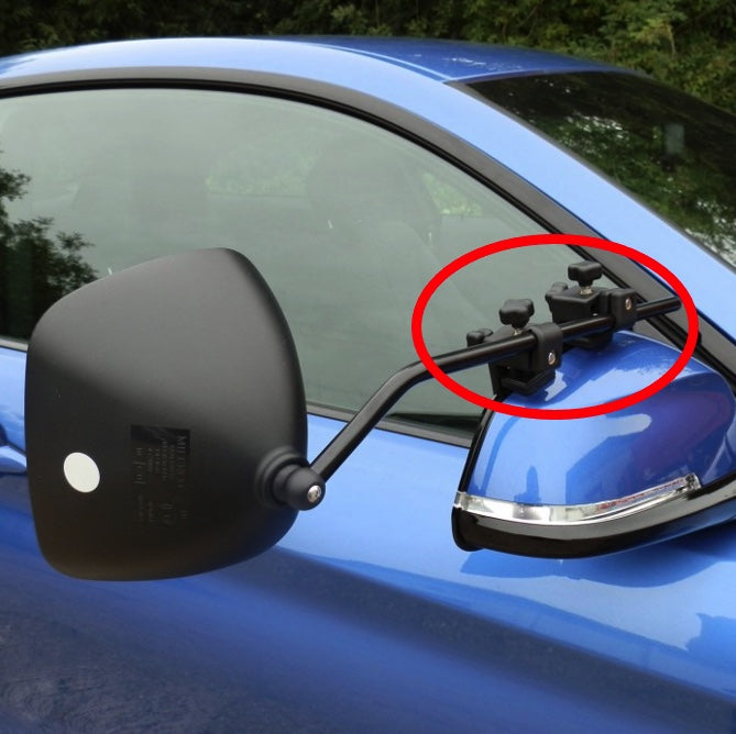 Milenco Replacement Mirror Clamp to suit Grand/Aero Mirrors (PAIR) - LIMITED STOCK