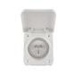 Transco White 15amp IP54 Power Inlet w/ Waterproof Lid