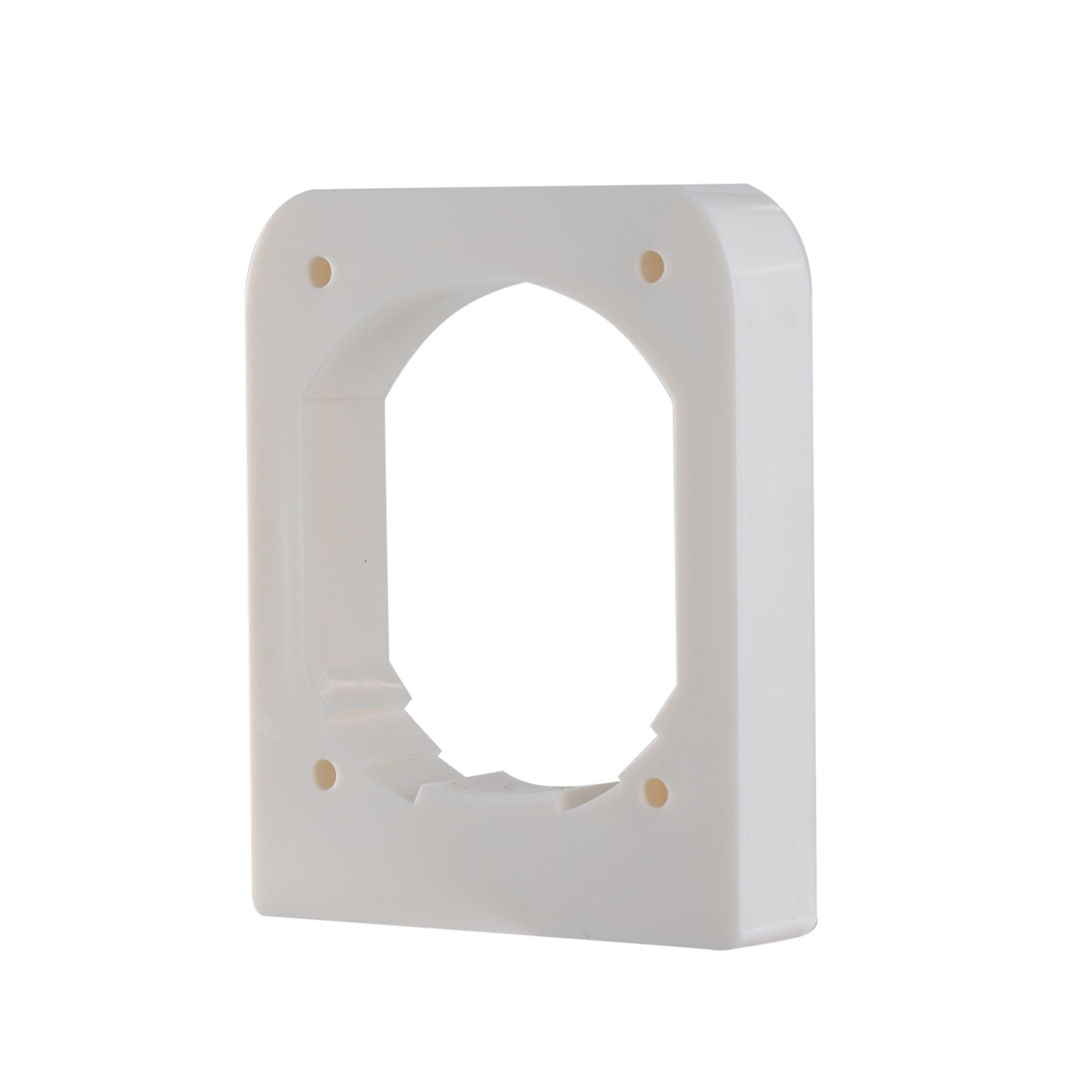 Transco Power Inlet/Outlet Backing Plate (13mm) White