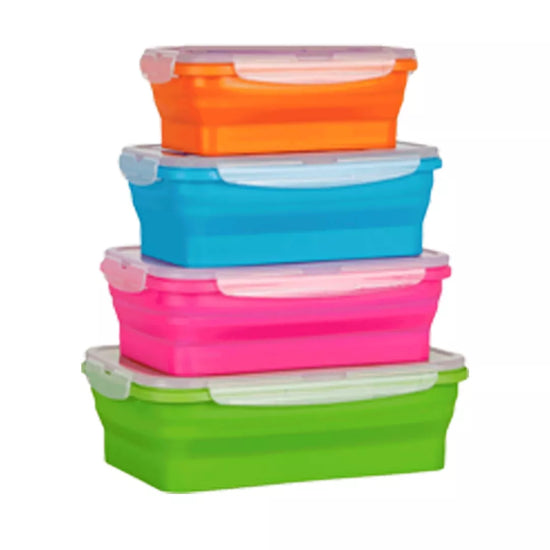 Supex Collapsible Rectangle Containers (Set of 4)
