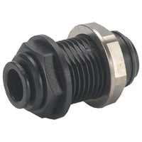 JG 12mm Push-On Bulkhead Adapter