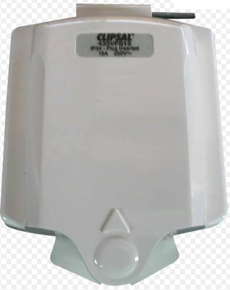 Clipsal Flap - Suits New Style 15A Power Inlet (White)