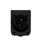 Transco Black 15amp IP54 Power Inlet w/ Waterproof Lid