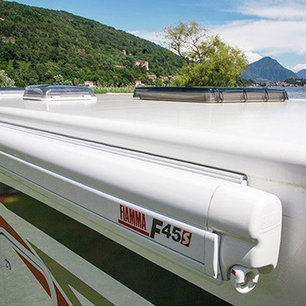 Fiamma™ F45 S Awning - 4.5m - Royal Grey including fitment- SPECIAL ORDER